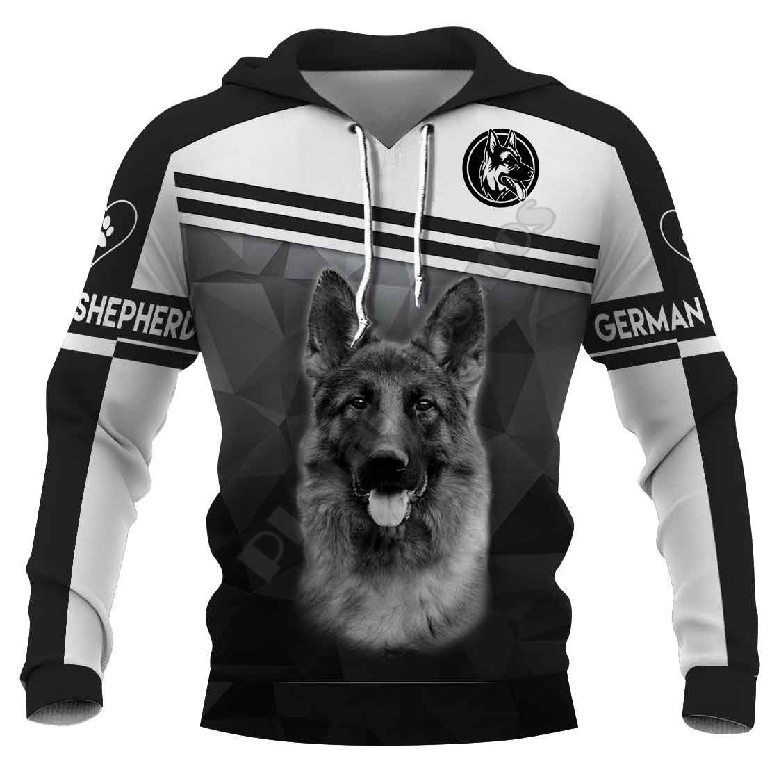 Camouflage Dog 3D Digital Printed Sweatshirt Hoodie