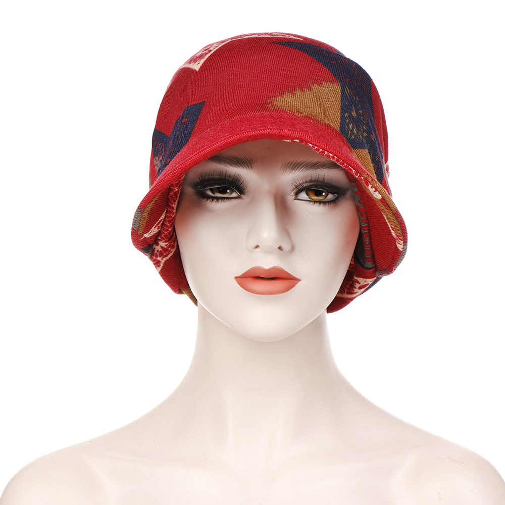 Spring And Autumn Extra Large Cloth Ponytail Pullover Hat