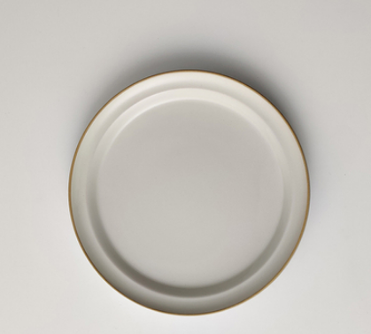 8inch plate beige