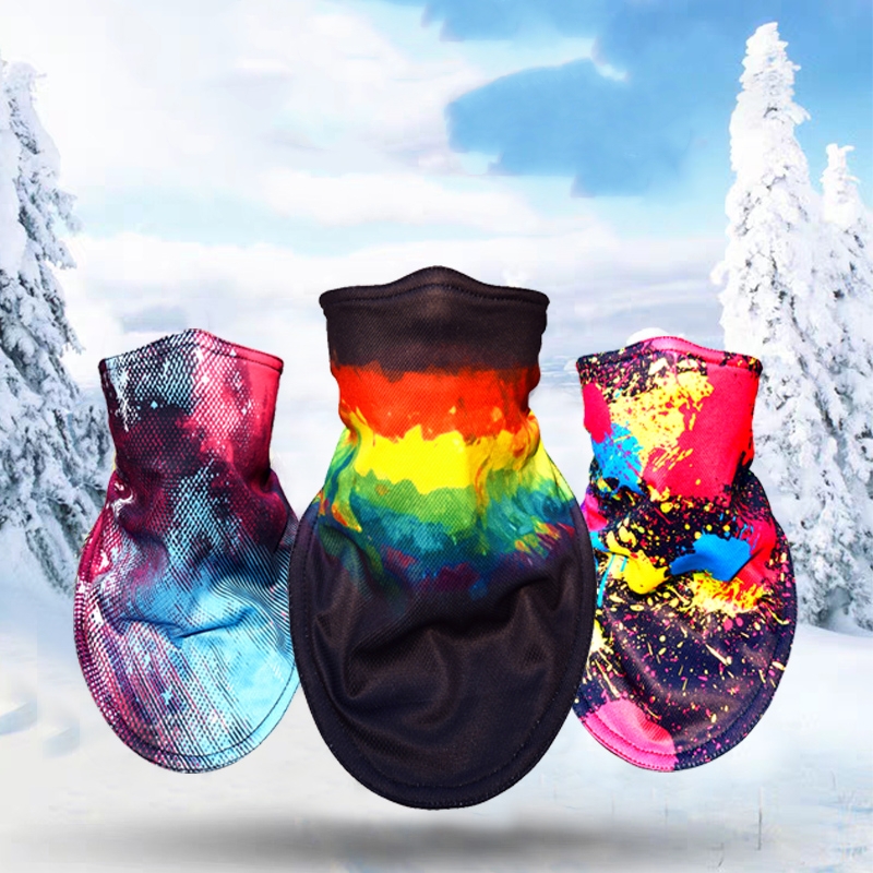 Ski Mask Men's And Women's Cycling Windproof Dust Insulating Face Towel