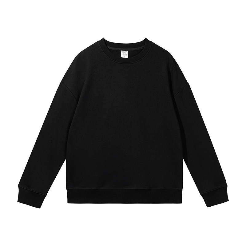 Men's Solid Color Round Neck Sweater