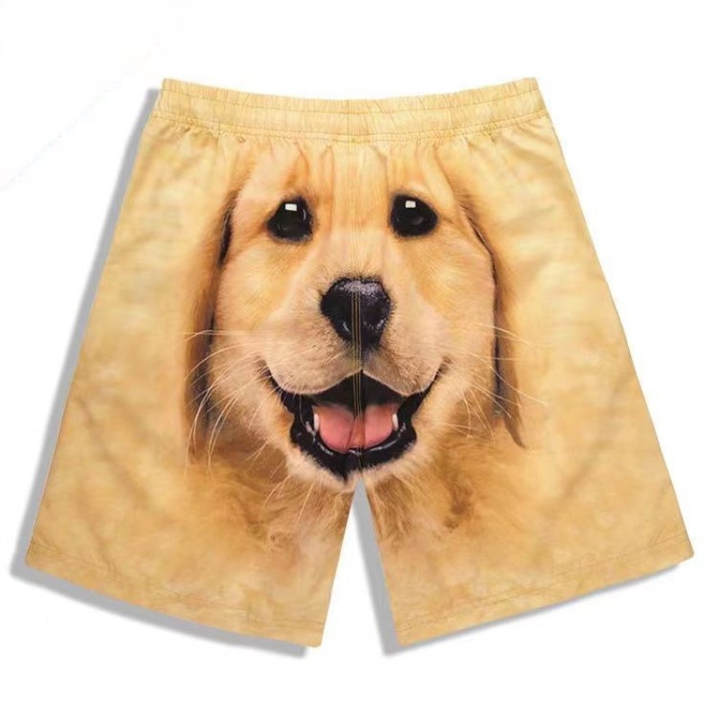 Title 4, Golden Retriever Shorts Casual Pajamas Pajamas ...