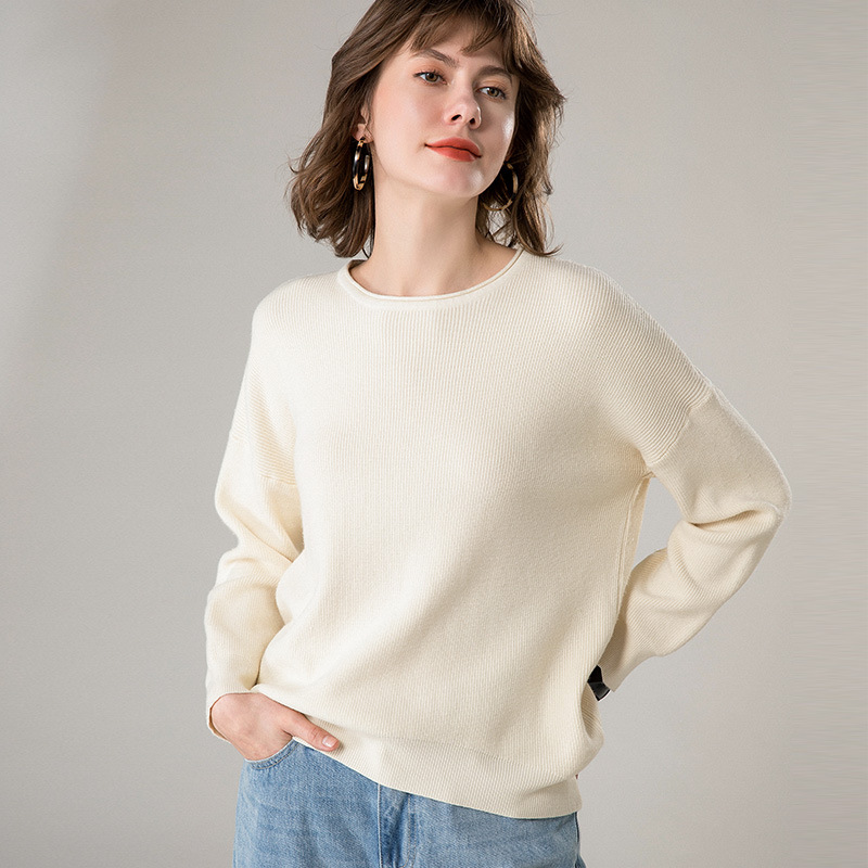 Title 9, Fashion Lazy Cashmere Knit Bottom Thin Sweater