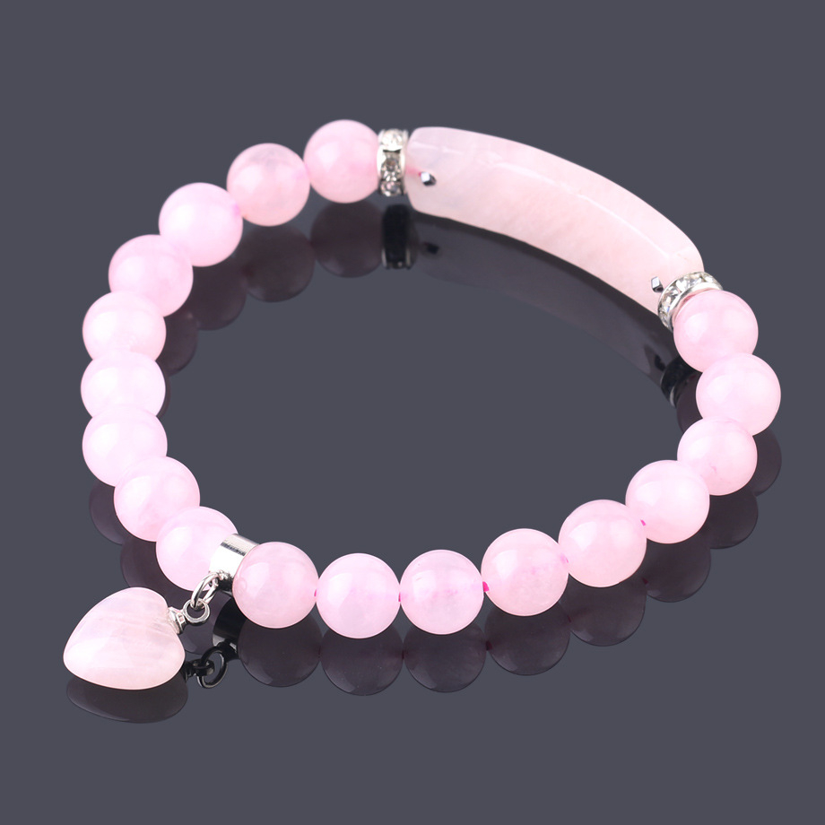 Lovely Love Pendant Bracelet Jelly Crystal Bracelet