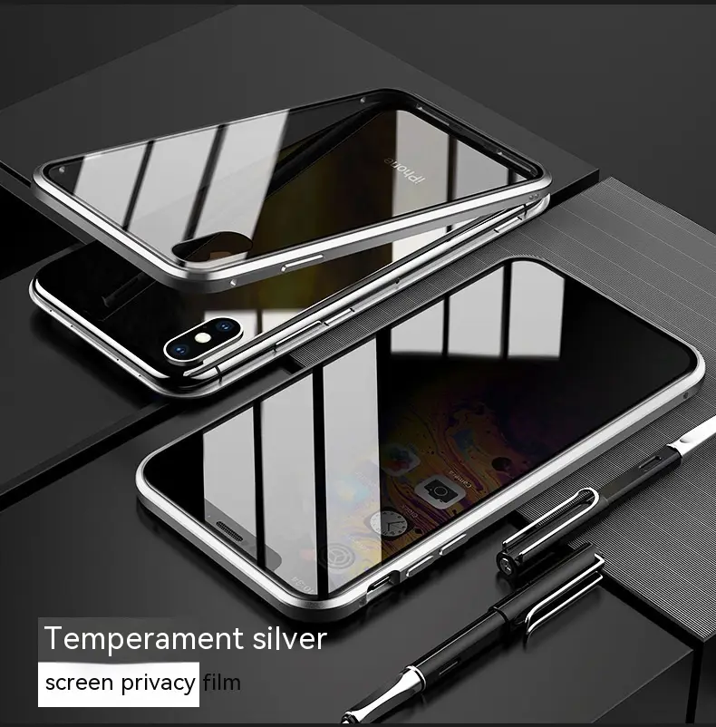 Double-sided Peep-proof Magnetic King Phone Case