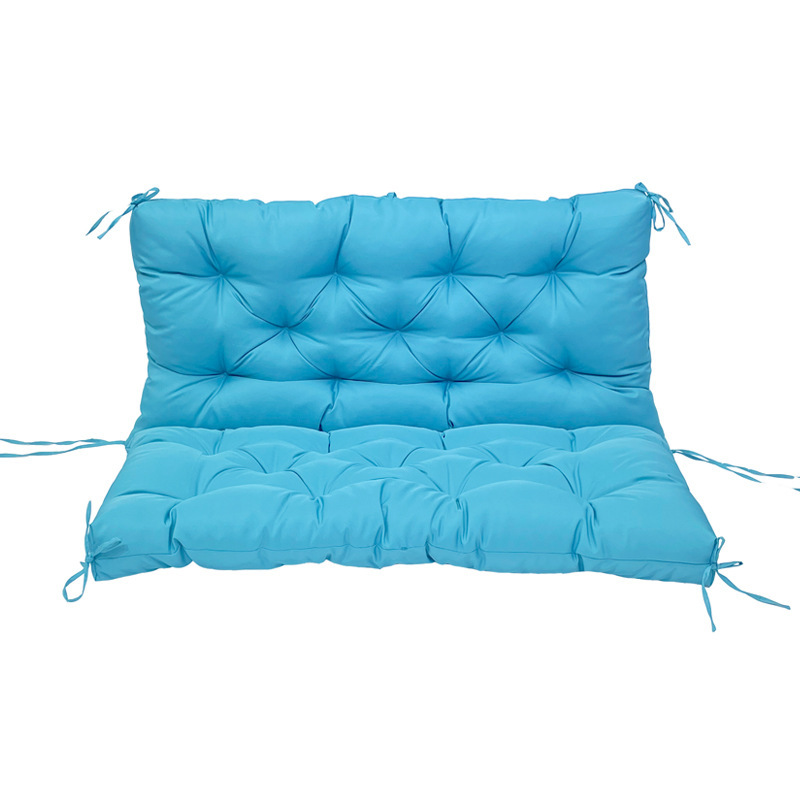 Swing Cushions 2-3 Seater Replacement Waterproof Bench Cushion 47.2x39.4x3.94in-120x100x10cm — view 6