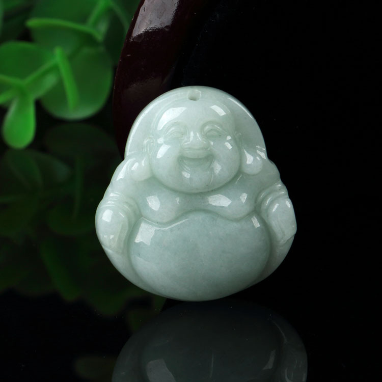 Jade Avalokitesvara Buddha Pendant Nothing Card Dragon Card Landscape Card — foto 5