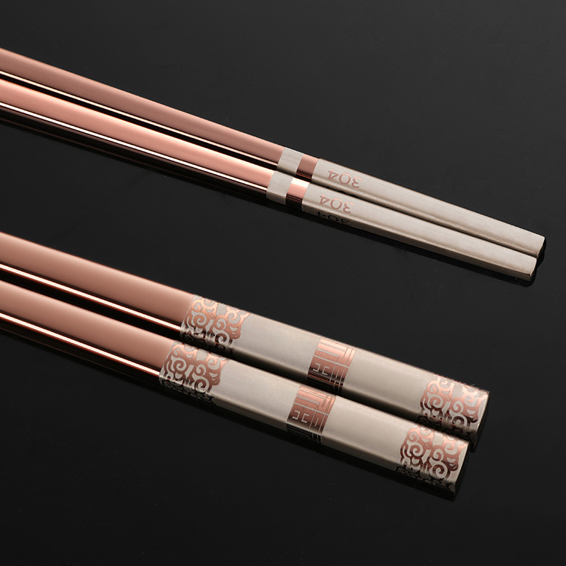 Title 4, Stainless steel chopsticks