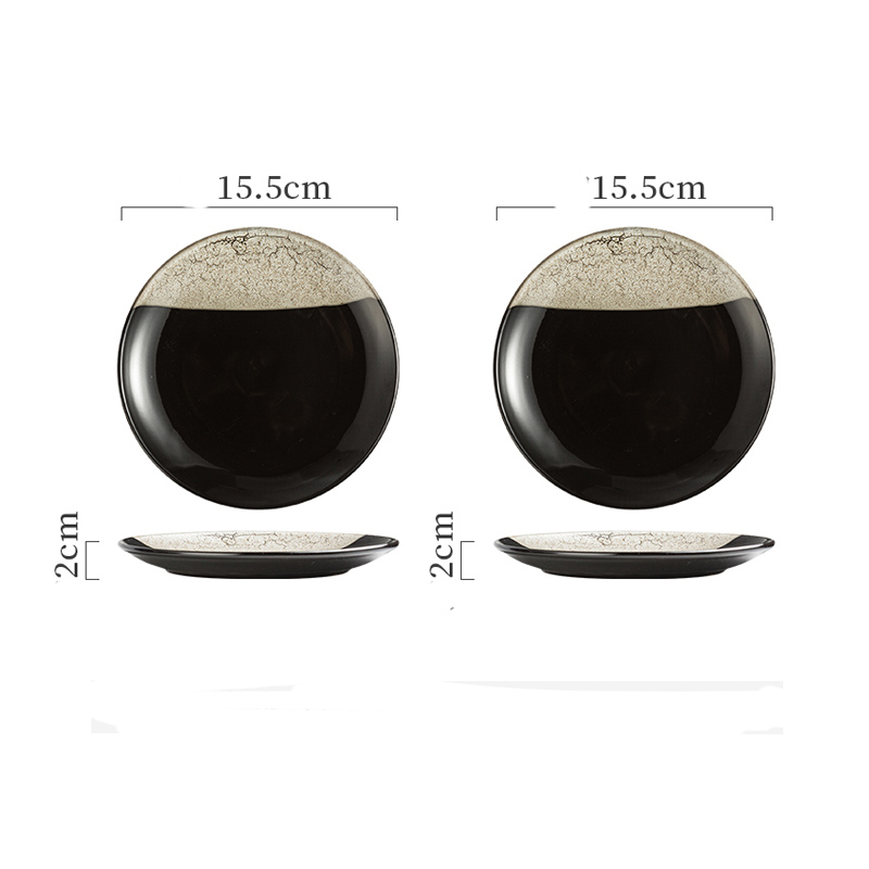 6inch shallow dish crescent