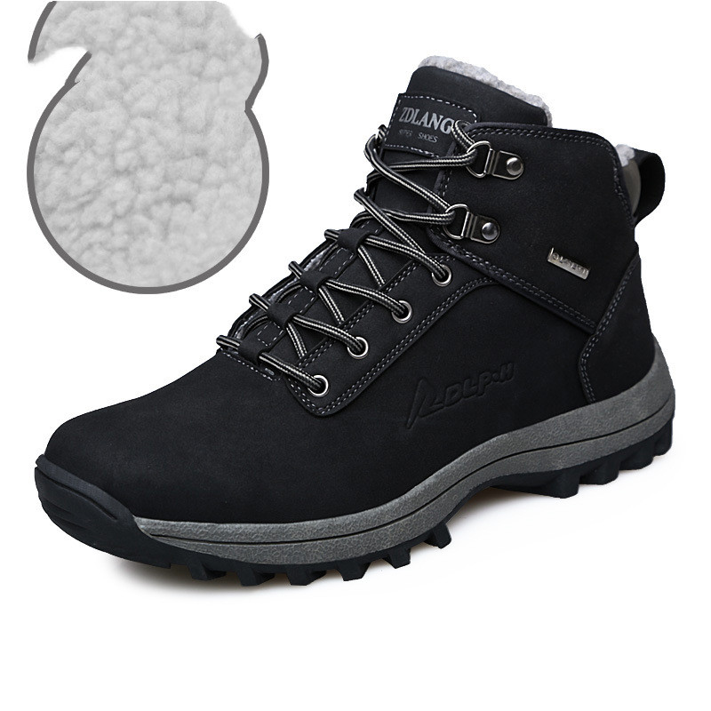 Large Size Snow Boots Cotton Shoes Men's Sports