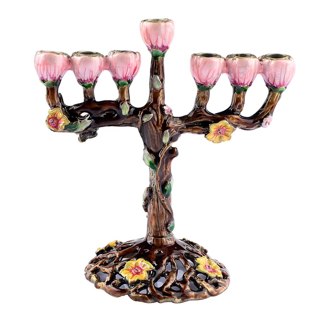 Nine-Head Metal Candle Holder, picture 4 of 4