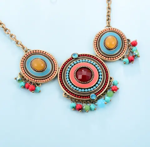 New Fashion Exaggerated Diamond Alloy Necklace