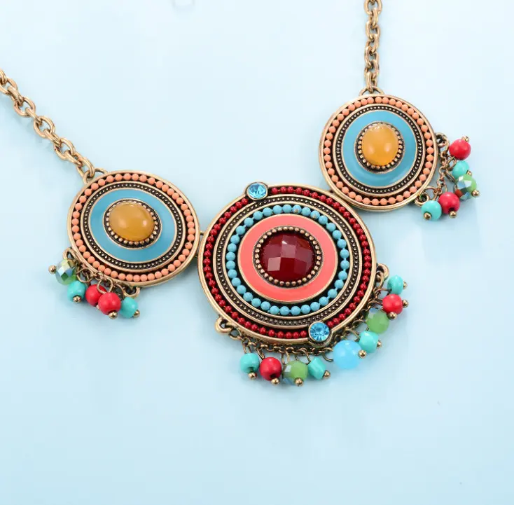 New Fashion Exaggerated Diamond Alloy Necklace