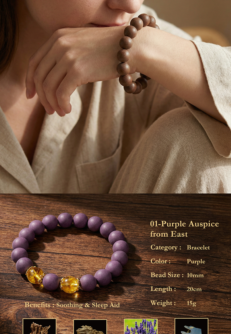 Traditional Chinese Medicine Jewelry Bead Bracelet
