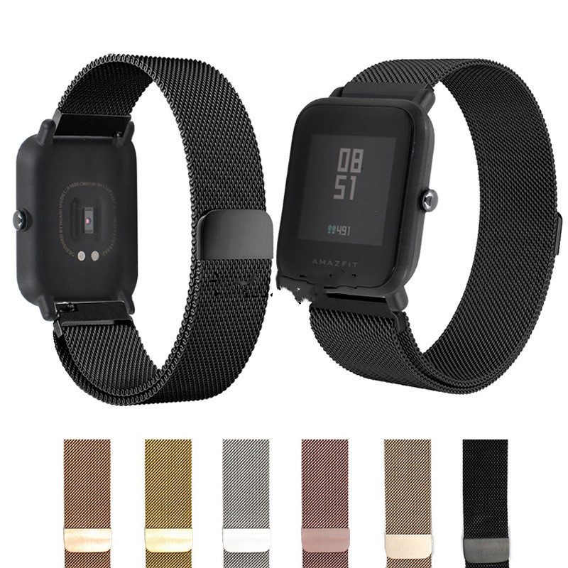 Watch Stainless Steel Metal Strap Amazfit Milanis Wrist Strap Mi