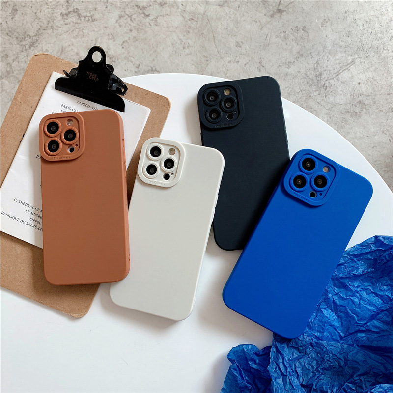 Pupil Eye Silicone Soft Phone Case – Blue – iPhone 12 mini