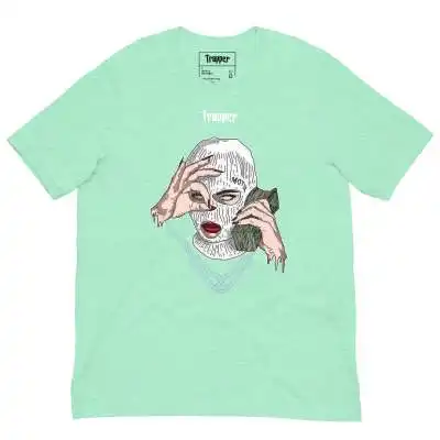 European And American Digital Printing Casual Round Neck Short Sleeves