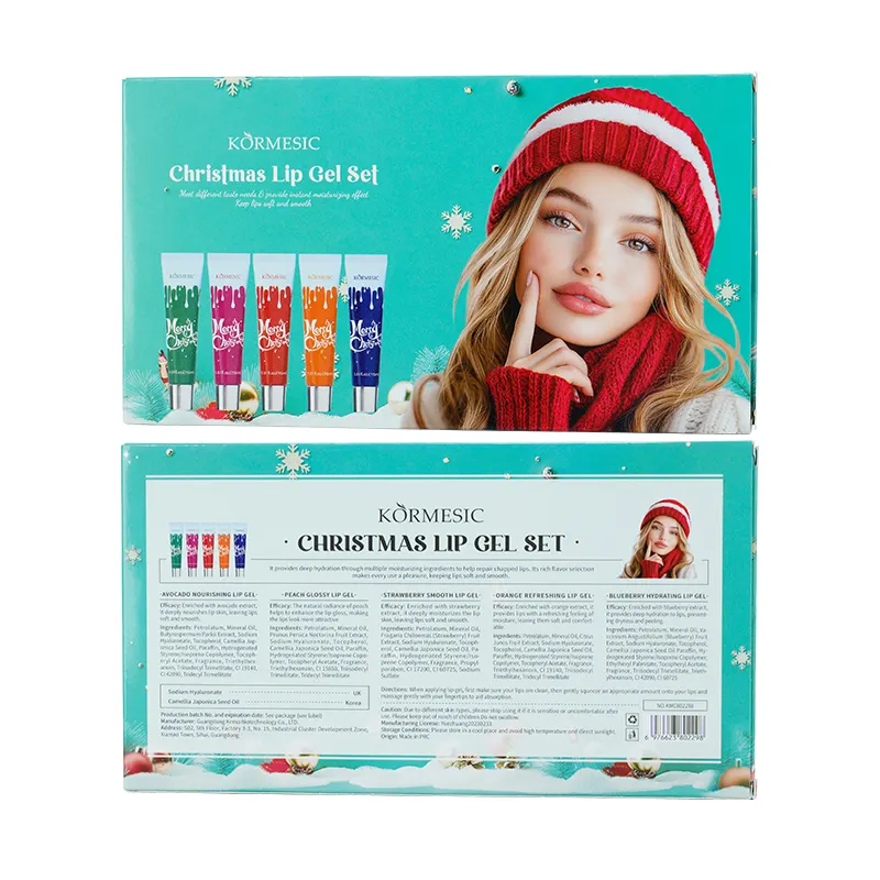 KORMESIC Christmas Lip Gel Set Exclusively