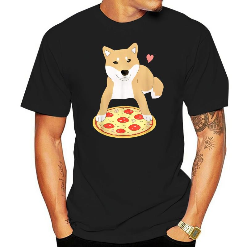 Title 7, Pizza Shiba Inu Dog Heart T-shirt voor honden- ...