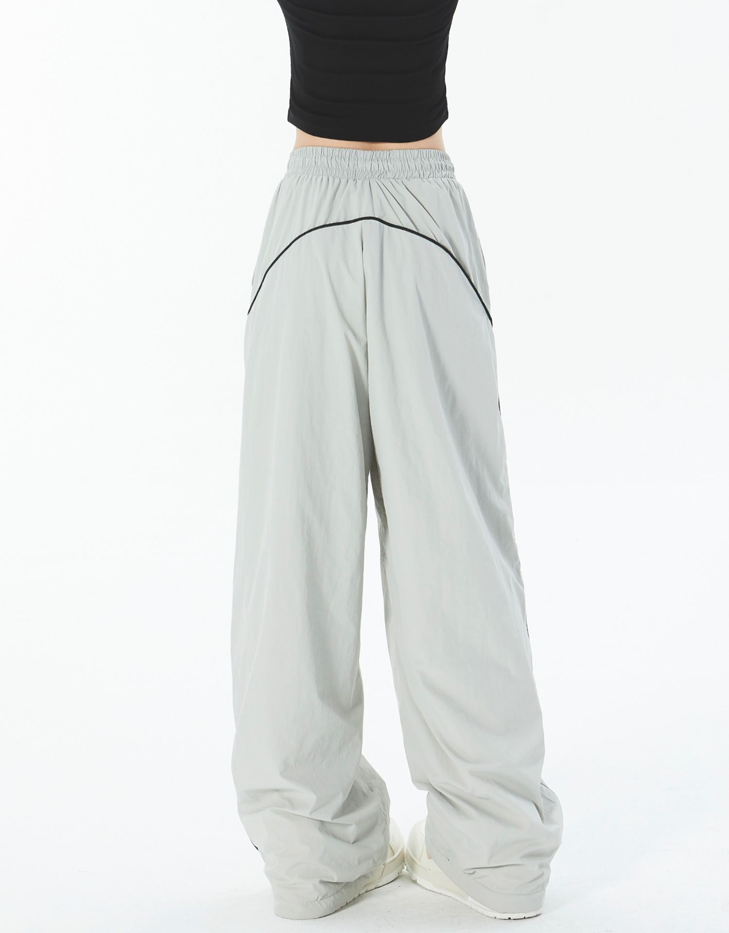 Title 5, High Street Drape sportbroek met trekkoord, uni...