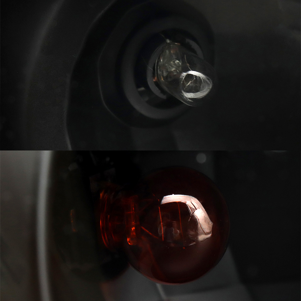 Black Headlights Compatible With Kenworth T680 2013-2021 Included Bulbs Pair