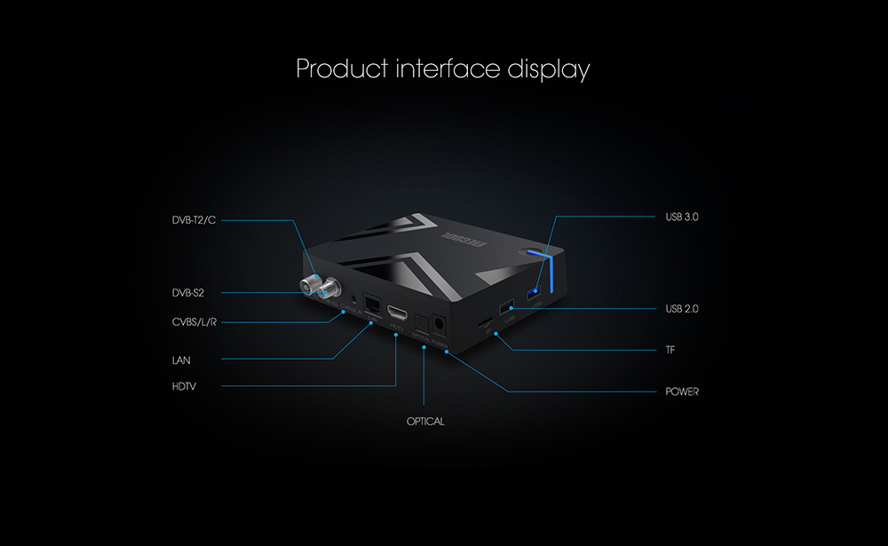 Title 11, 905Ks3 Android 9.0 2G16G2T2R sa dve antene HD STB