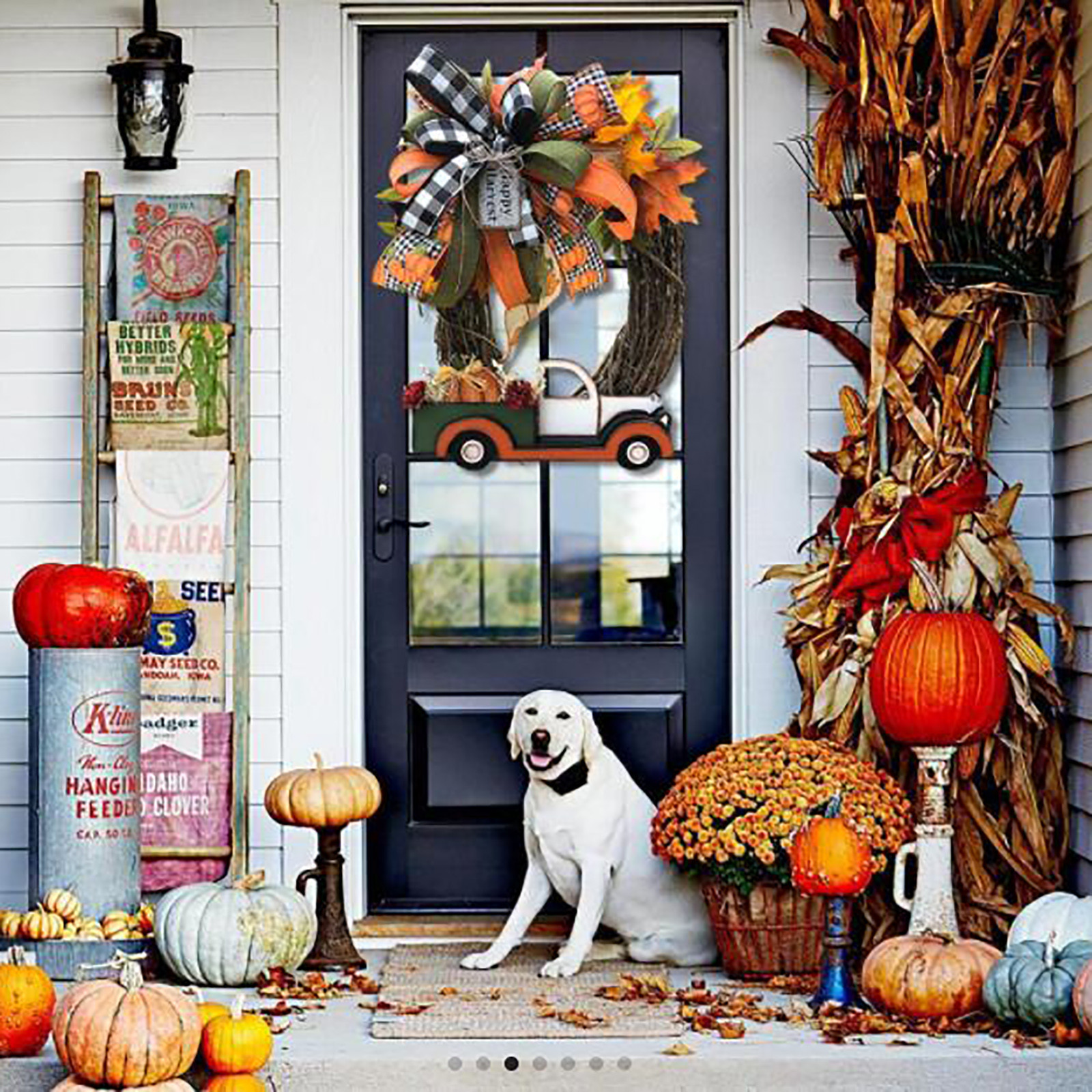 Halloween truck garland party decoration