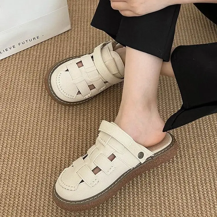 Roman Sandals, Women's Summer Semi Slippers, Fashionable