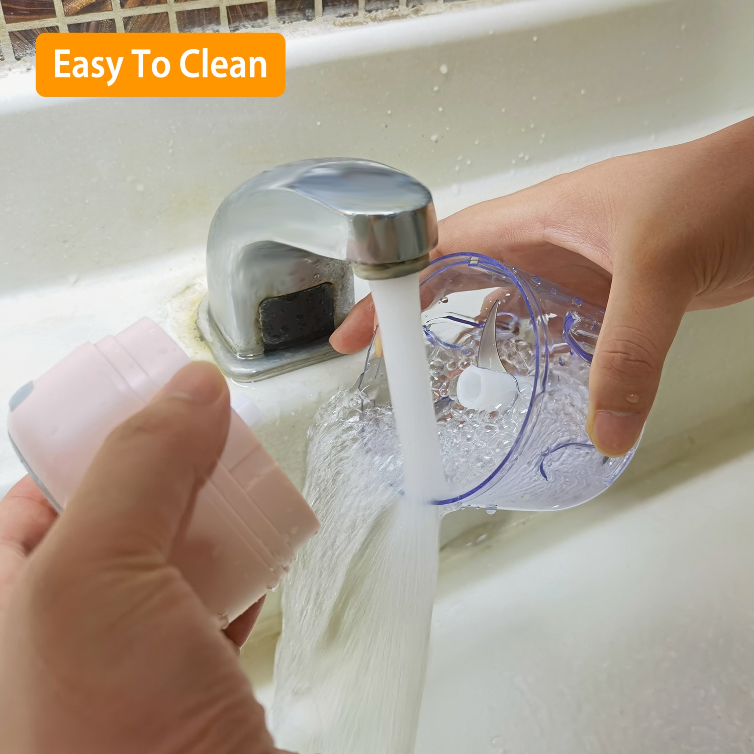 Mini Electric Garlic Chopper 8.45OZ Cordless Garlic Mincer Food Chopper Rechargeable Food Blender Chili Nut Onion Pepper Meat Ginger Food - Image 8