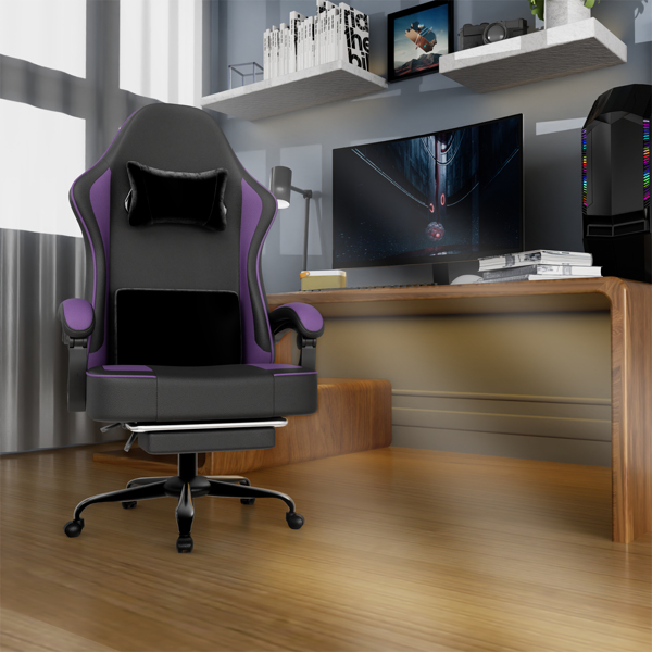 Chaise de jeu avec coussin à ressorts ensachés et repose-pieds – Image 2