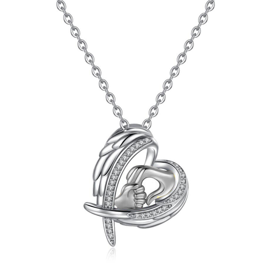 New Mother's Day Necklace Holding Little Hands