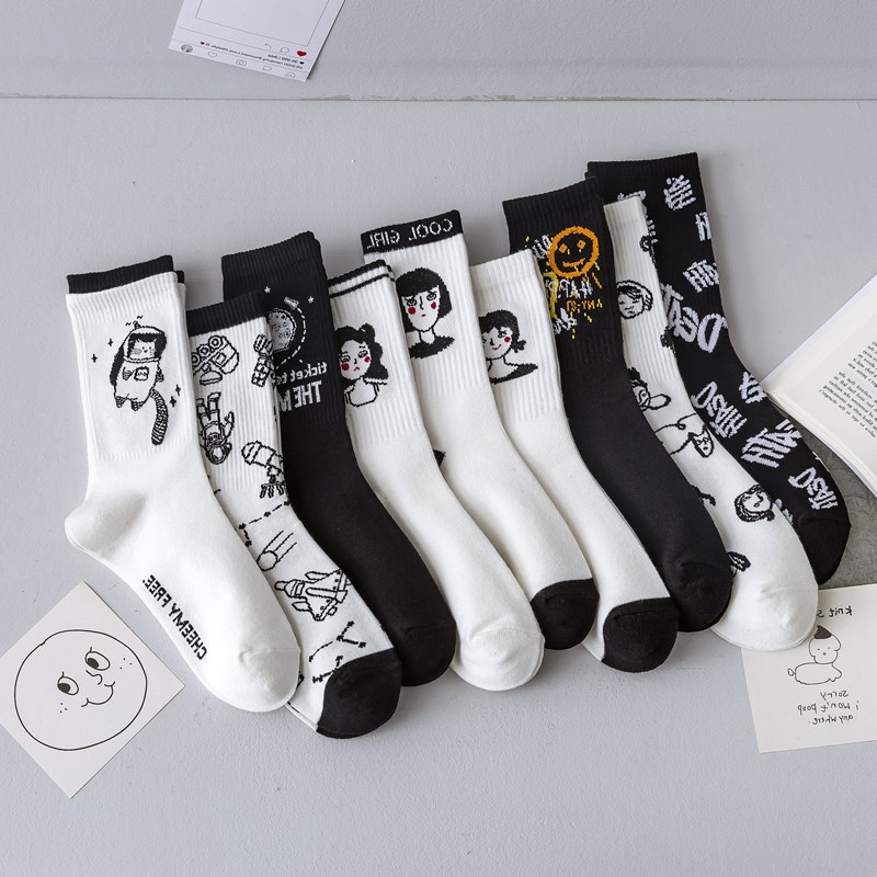 Title 4, Cartoon personality creative funny socks