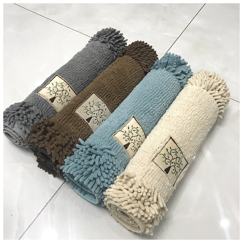 Cotton Chenille Mat For Bedroom And Kitchen Entrance