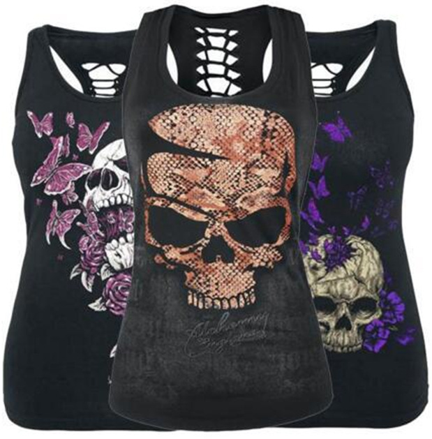 Title 4, Skull print vest