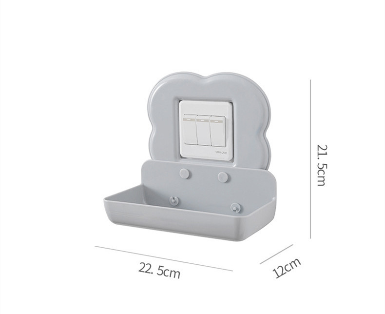 Home Living Room Socket Charging Bracket Wall Fixed Paste