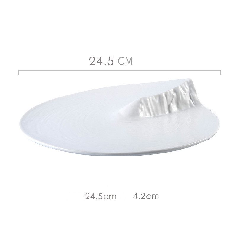 Matte white 24.5CM