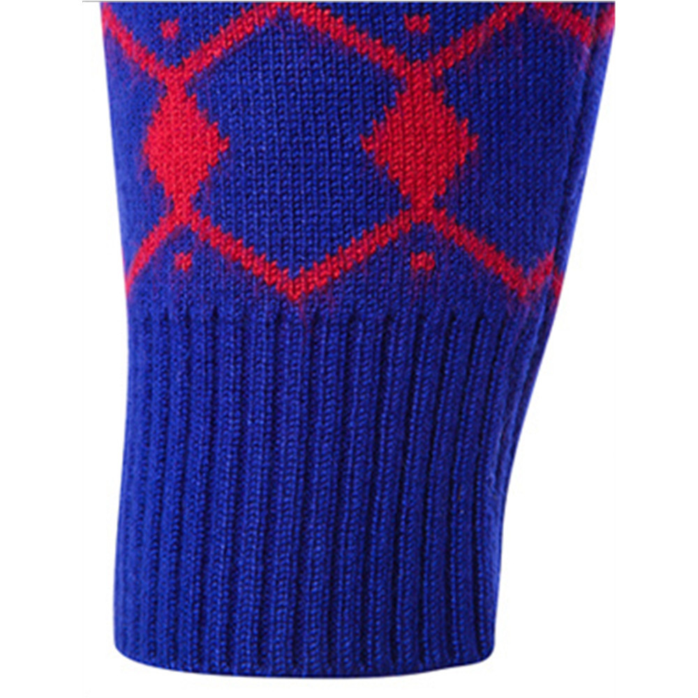 Fashion Pattern Casual Round Neck Sweater