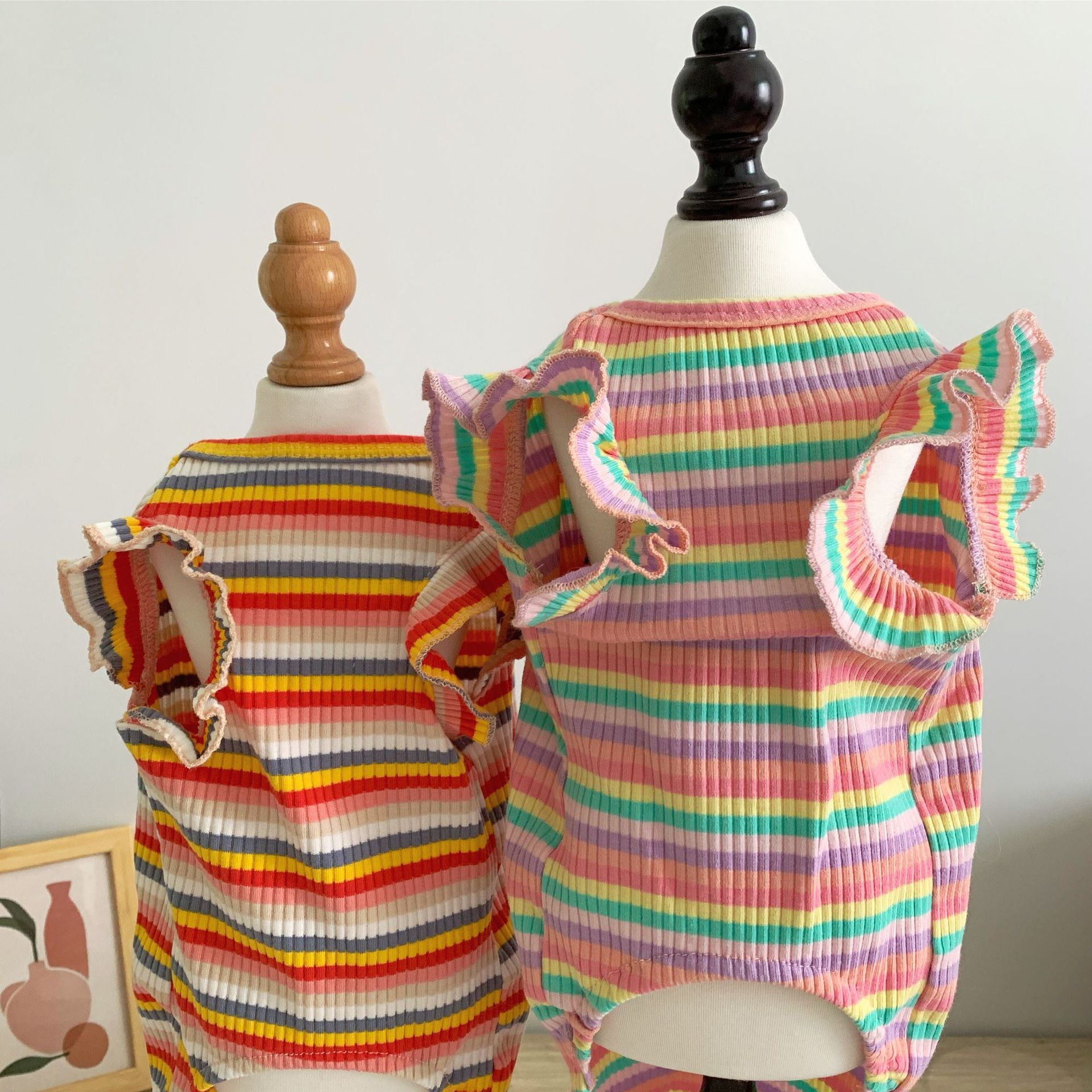 Summer Dog Cat Costume Small Breathable Cotton