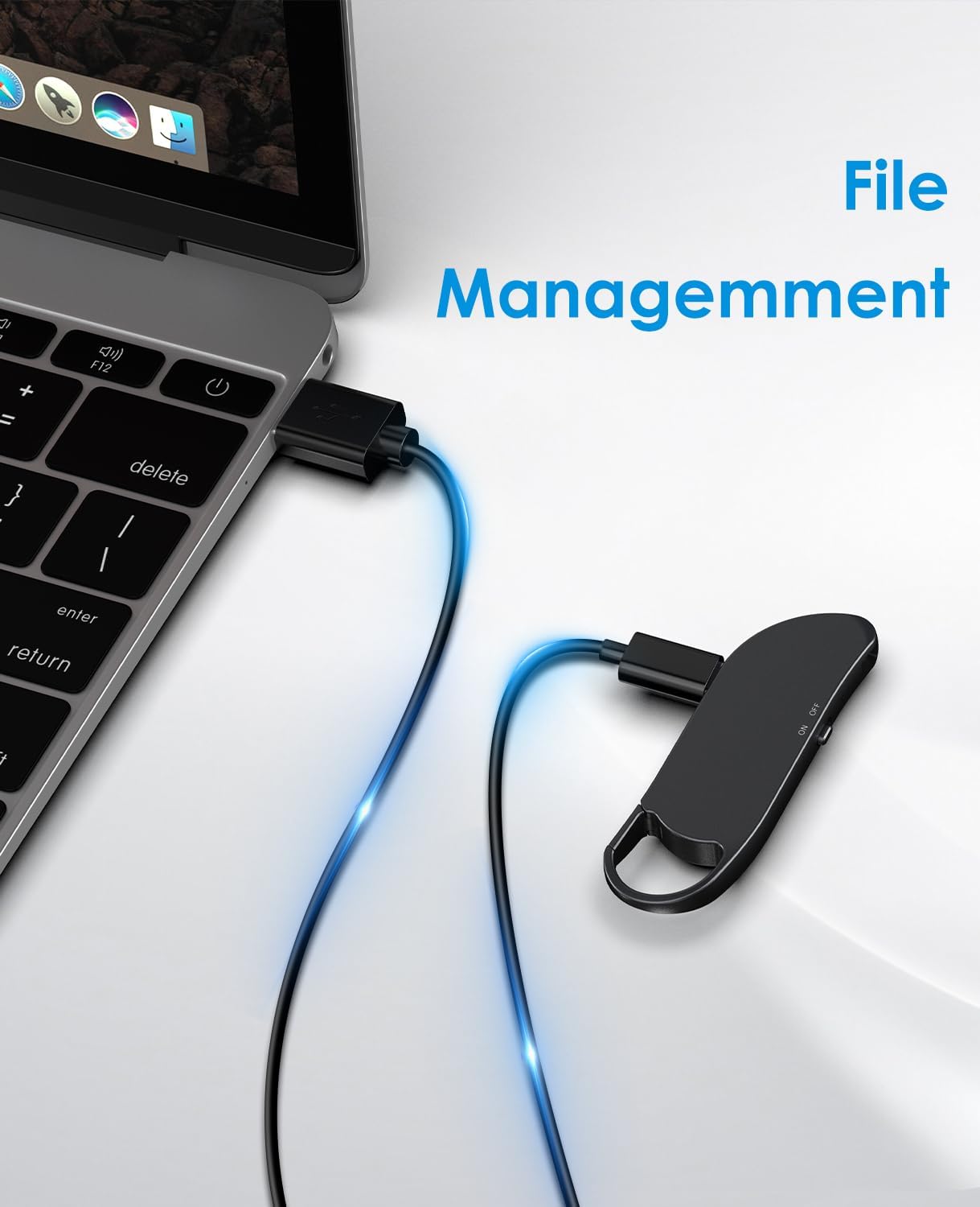 Digital Voice Recorder, 64GB Voice Activated Recorder With Noise Reduction For Work, Lectures, Meetings, Interviews