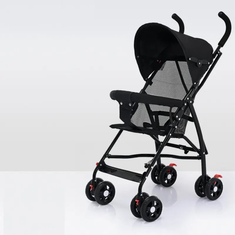 Sit and Lie Down Baby Portable Folding Simple Trolley