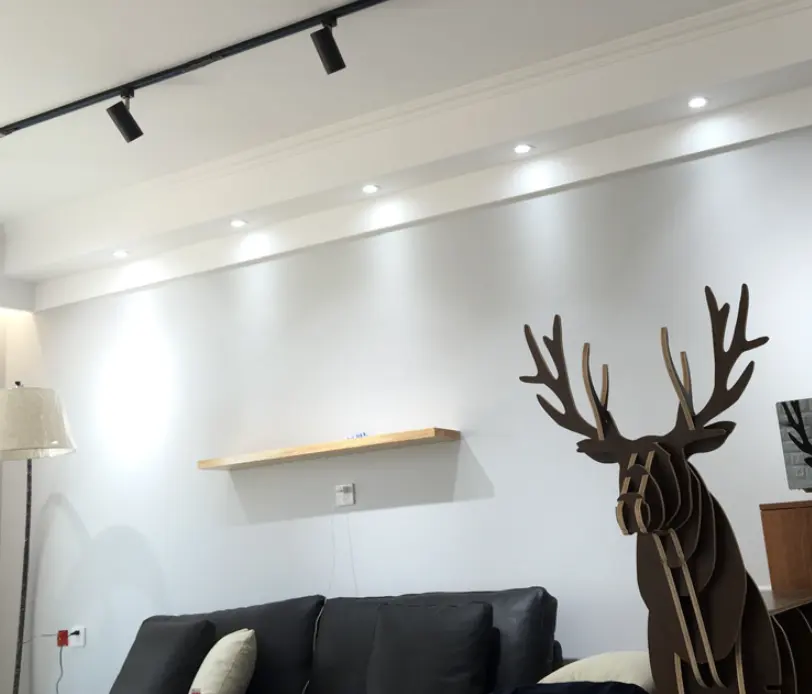 Perforated Embedded Living Room Ceiling Household Spotlight