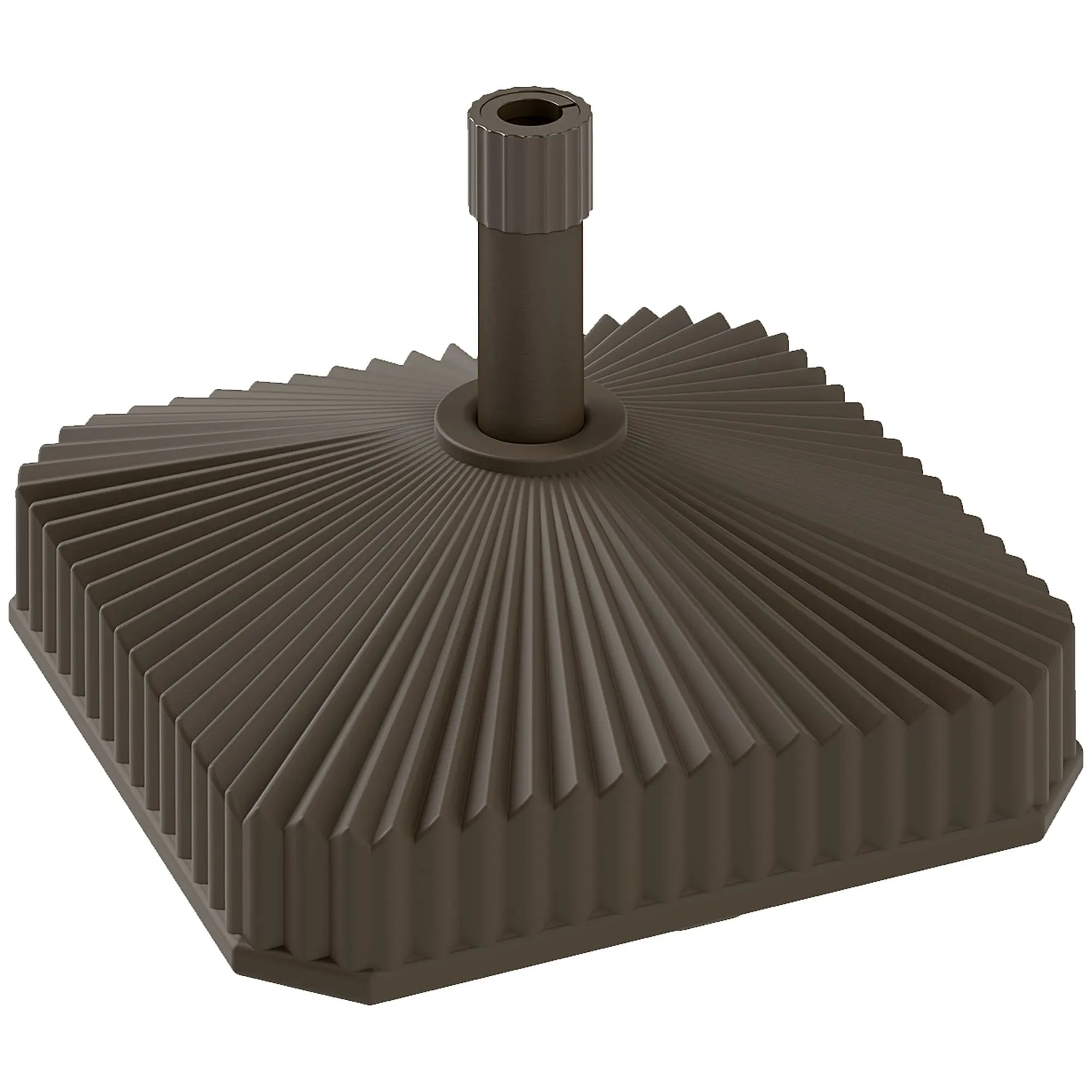Square Patio Umbrella Base Holder, Heavy Duty
