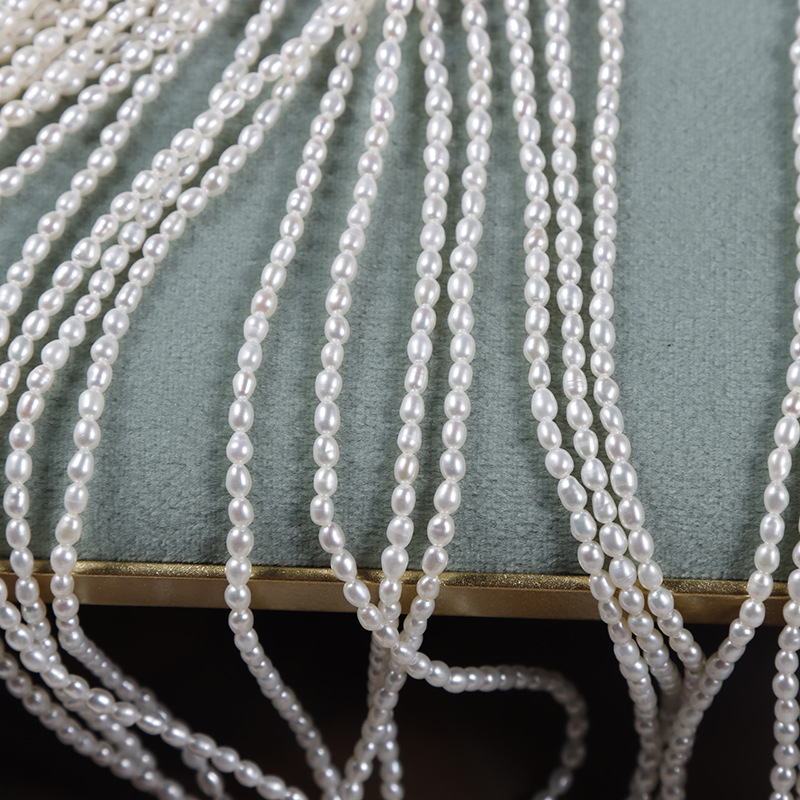 Natural Freshwater Pearl Fine Chain Jewelry Material — foto 4