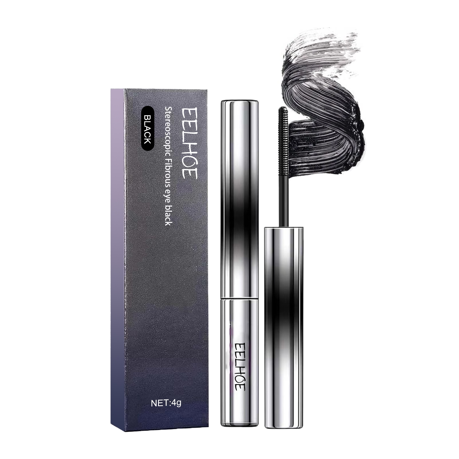Curly Mascara Schwarz 4g Box