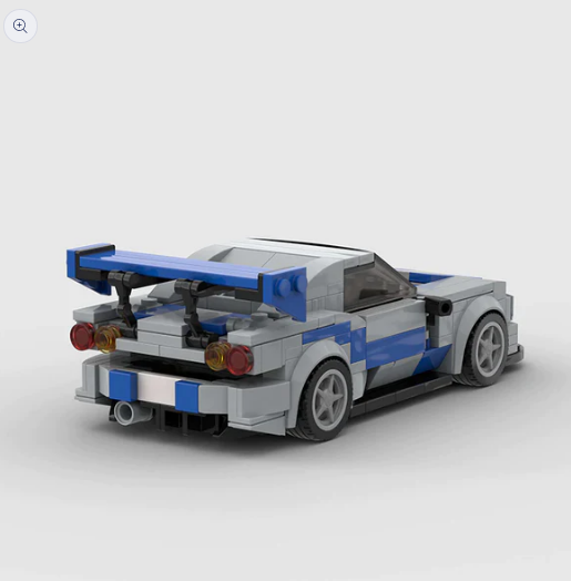 Maquette Tesla à Assembler — Voiture MOC Skyline R34 (332 pièces) 2