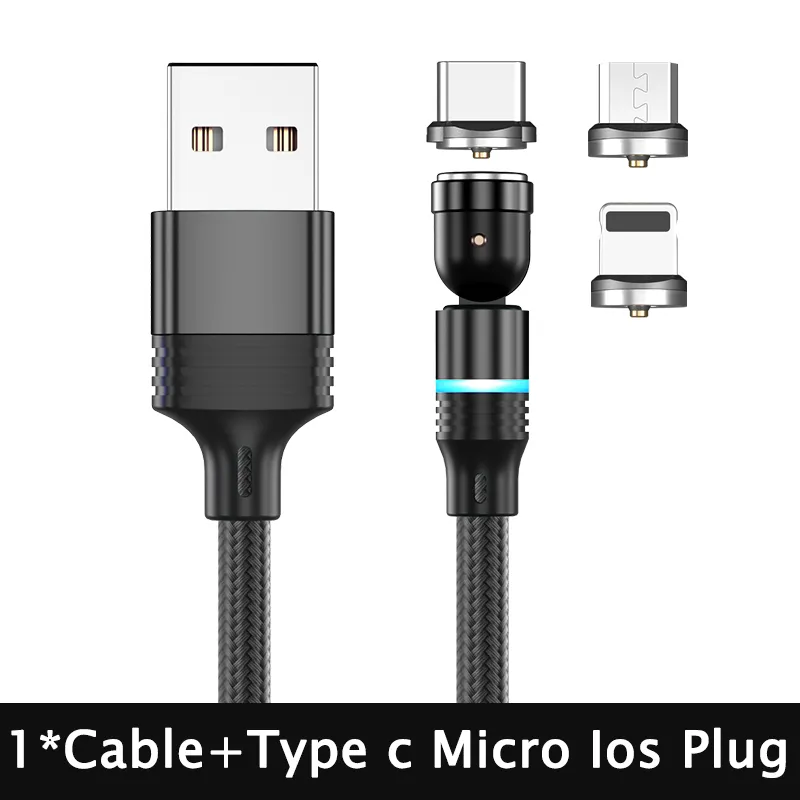 540 Degree Rotating Magnetic Suction Charging Line For Android Type C – image 7