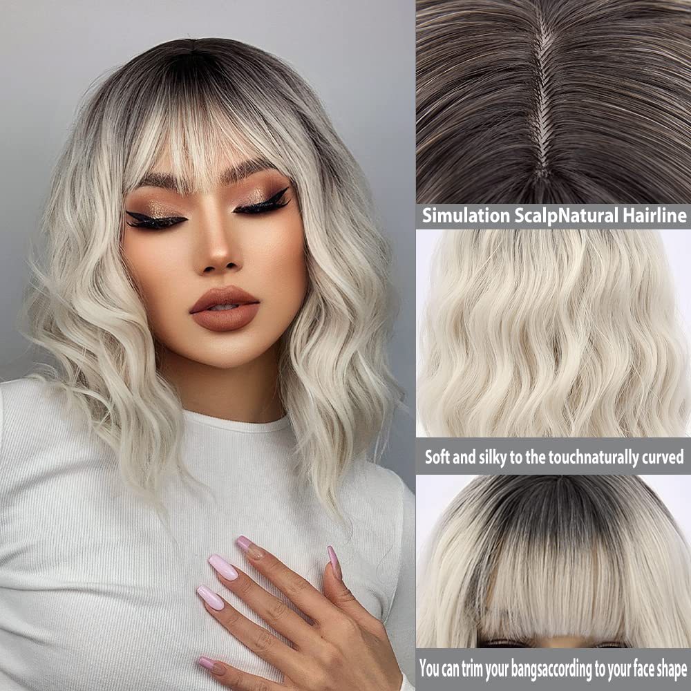 Women's Wig Short Hair Dyeing — foto 3