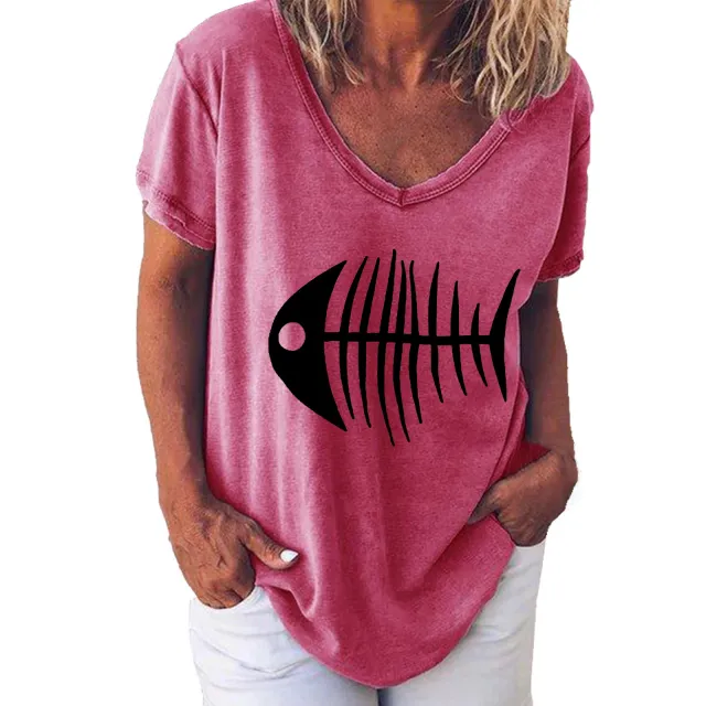 Casual Women's Solid Color Letter Printing Hooded Short sleeved T shirt Plus Size Top Women Pink - Shop at LoveMi