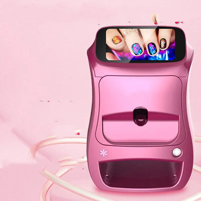 Fully Automatic Intelligent 3D Nail Printer for Painting