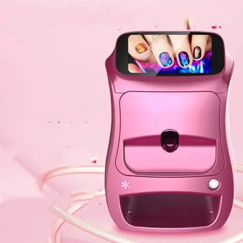 Fully Automatic Intelligent 3D Nail Printer for Painting